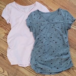 Maternity V-neck Tops